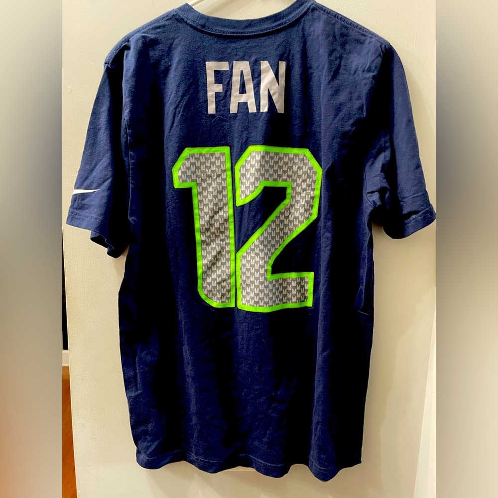 Seattle Seahawks FAN Super Bowl NIKE shirt!